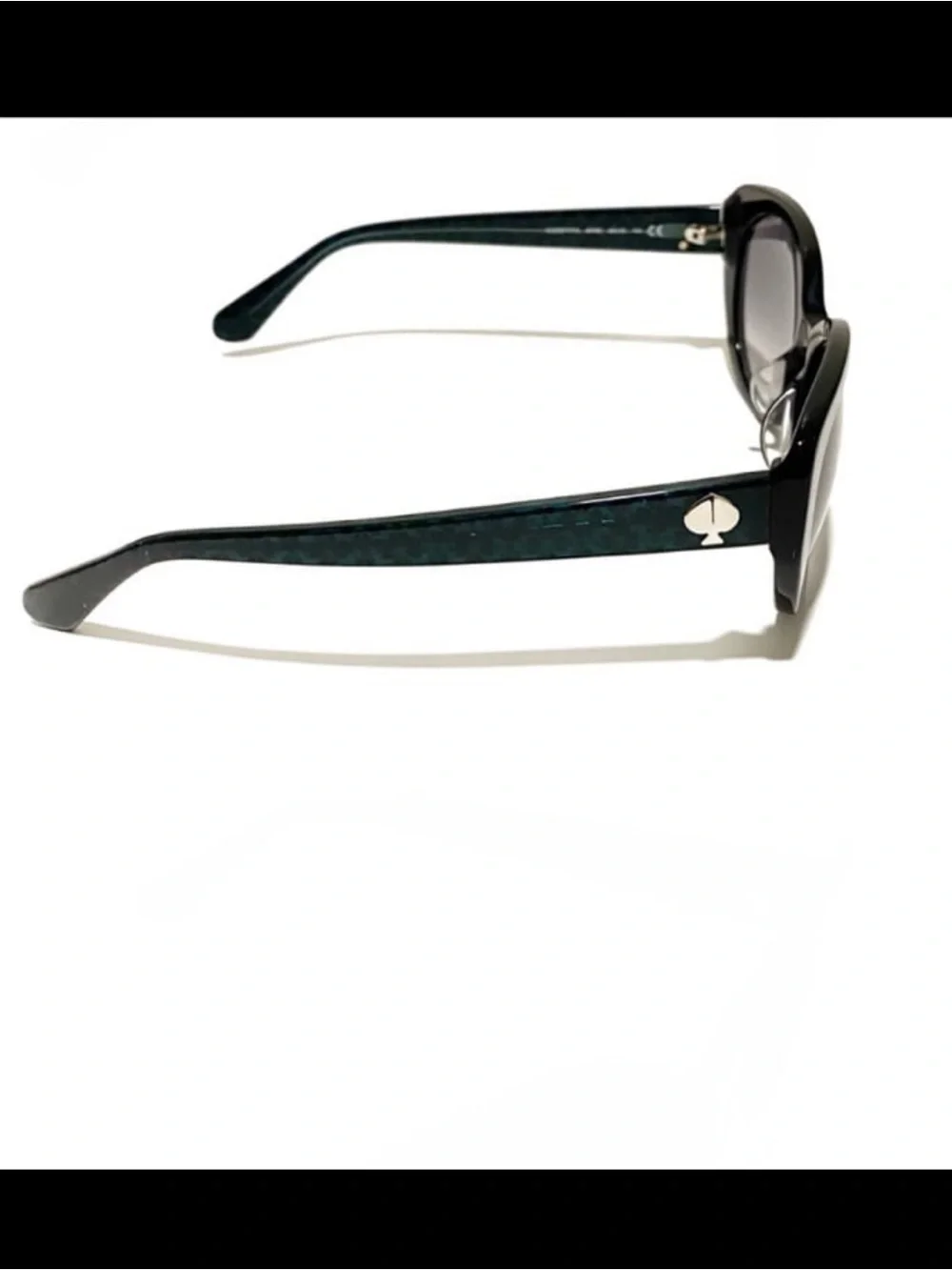KATE SPADE NEW YORK Black Everett Cat Eye Sunglasses NWT